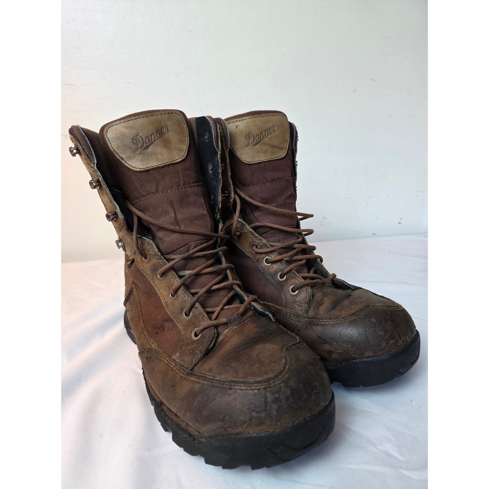 Danner Pronghorn 8 Brown Leather Hunting Boots Mens 11 EE Wide 45003